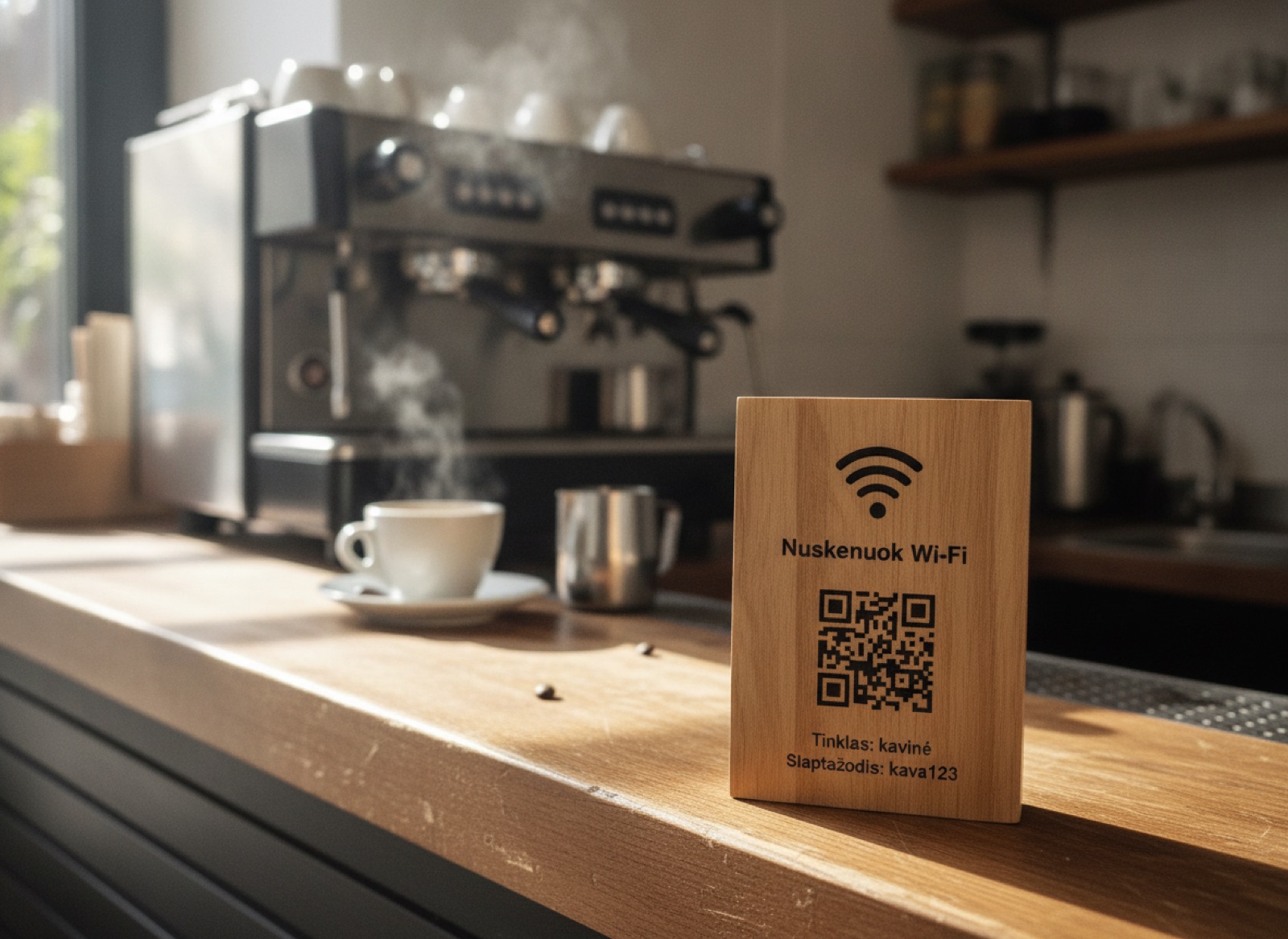 wifi qr kodo zenklas azuolo su graviravimu wifi-qr-kodo-zenklas-azuolo-su-graviravimu