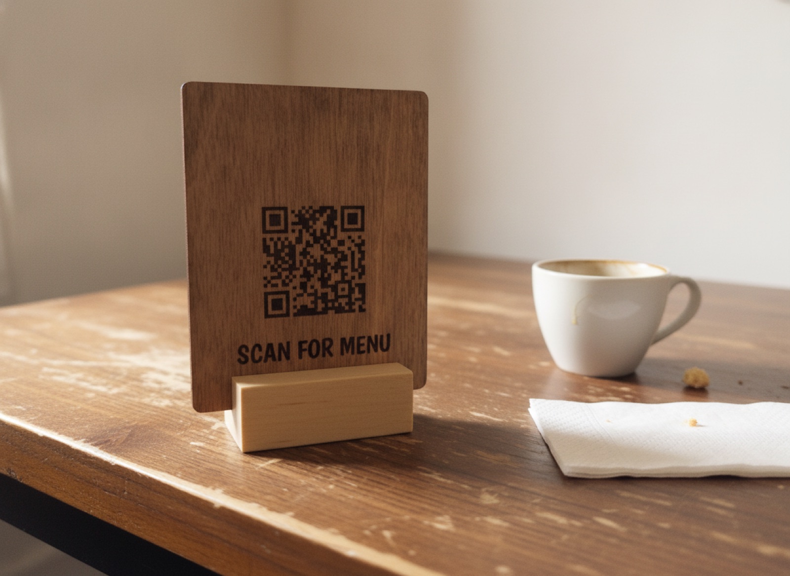 qr kodo meniu zenklas medienos tekstura is arti qr-kodo-meniu-zenklas-medienos-tekstura-is-arti